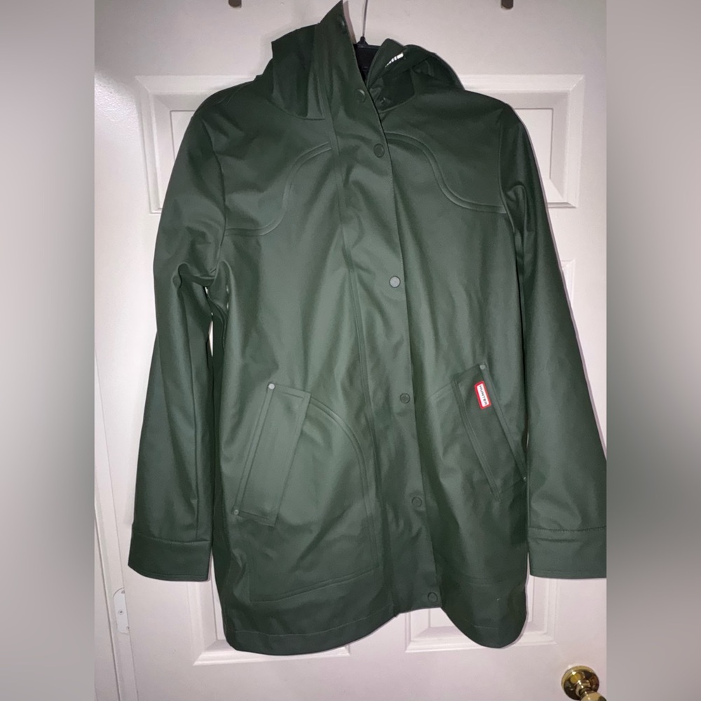 Hunter Women's Acacia Rain Coat, size small, NWT - Picture 5 of 13